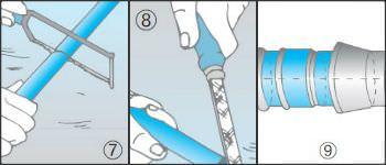 Collegare tubo e rubinetto